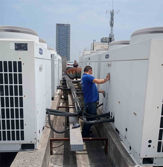 零陵中央空调制热和不制冷系统维修方法